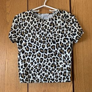 Gaze leopard print tee